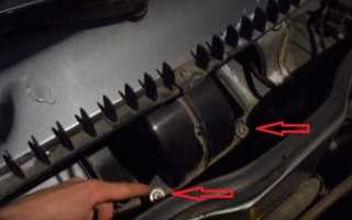 Как снять моторчик печки на ваз 2115 своими руками