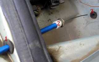 Как открыть капот, если порвался тросик: полезные советы