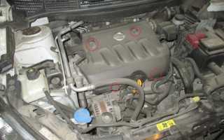 Замена свечей зажигания на Ниссан Кашкай J11 2.0 MR20DD 2021 г