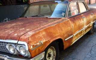 Защита кузова легкового автомобиля от коррозии с помощью цинковых элементов