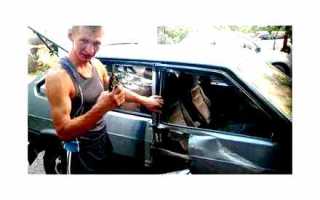 Как открыть ваз 2107 без ключа