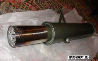 Крепление резонатора с глушителем ваз 2114