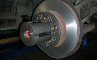 Шлифовка тормозных дисков своими руками