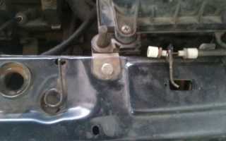 Как открыть капот на ваз 2114 если порвался тросик