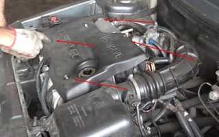 Снятие головки блока цилиндров ваз 2110 8 клапанов инжектор