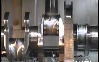 Коленчатые валы — условия работы, нагрузки