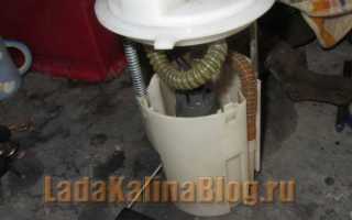 Как производится замена топливного фильтра «Калина-ВАЗ»?