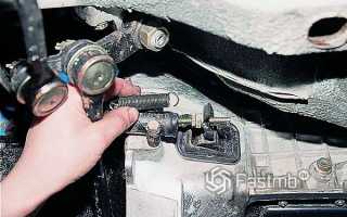 Замена жидкости сцепления на ваз 2107