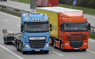 Габаритные размеры автомобилей легковых и грузовых