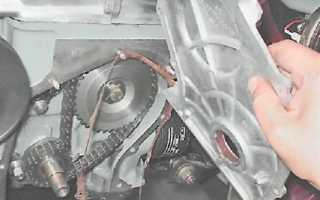 Замена цепи ГРМ на ВАЗ 2107 своими руками