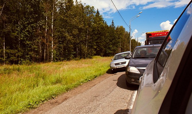 Езда по обочине