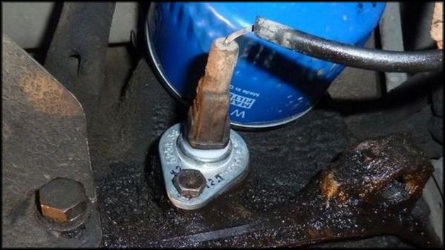 Где находится датчик