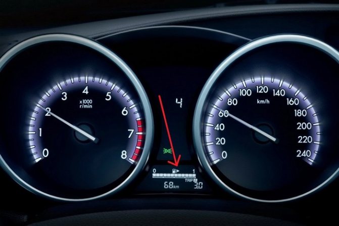 Как не забыть, с какой стороны бензобак