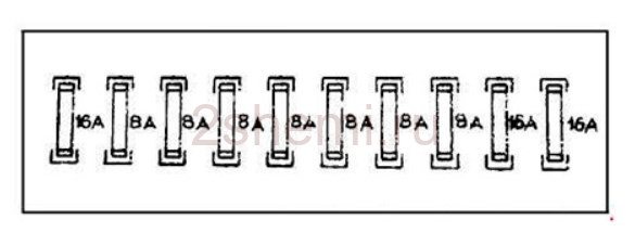 Схема ВАЗ-1111 ОКА