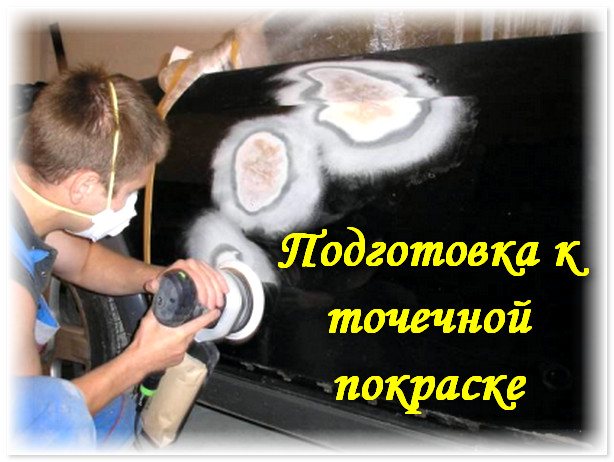 точечная покраска автомобиля