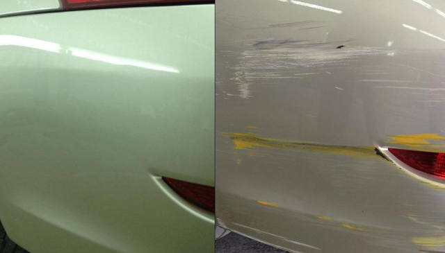 Точечная покраска кузова автомобиля своими руками