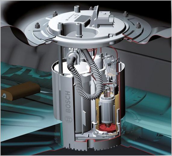топливный насос внешний вид