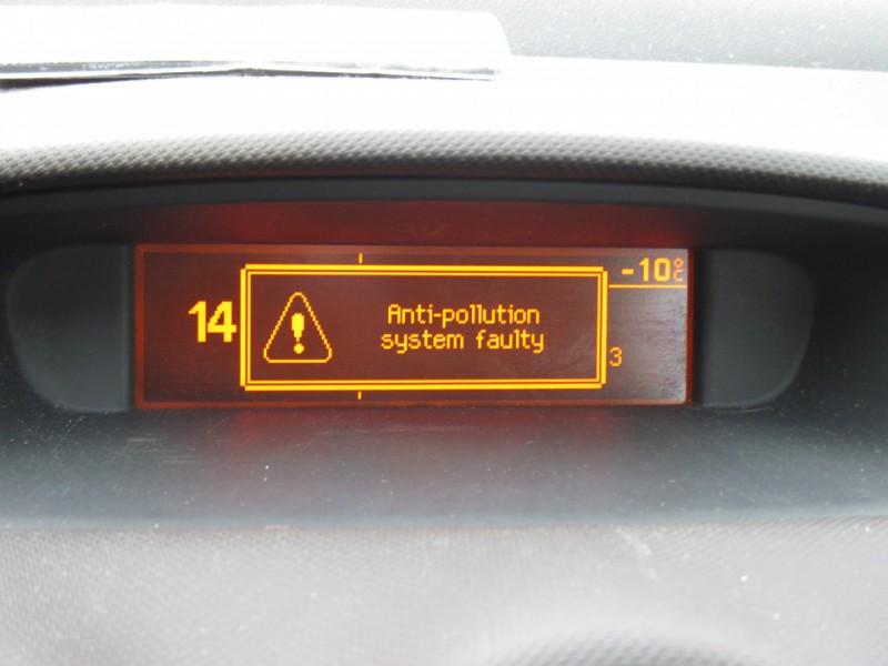 Ошибка Anti-pollution faulty Ошибка Anti-pollution faulty