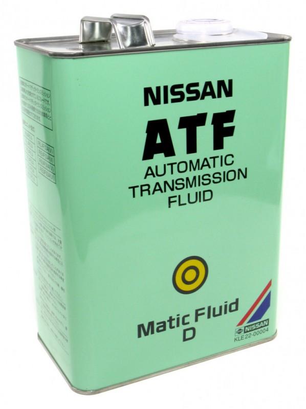 Трансмиссионная жидкость Nissan ATF Matic Fluid D Трансмиссионная жидкость Nissan ATF Matic Fluid D