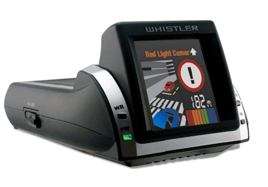 Детектор Whistler с GPS Детектор Whistler с GPS