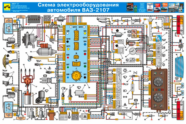 Электросхема классики - карбюратор Электросхема классики - карбюратор