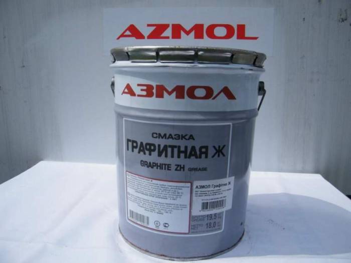 Графитная смазка Азмол Графитная смазка Азмол