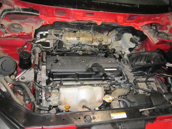 Моторный отсек Hyundai Getz Моторный отсек Hyundai Getz