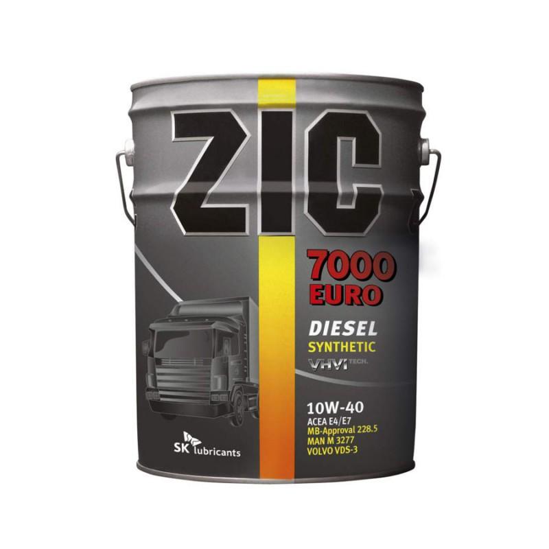 Масло ZIC 10w-40 7000 EURO Масло ZIC 10w-40 7000 EURO