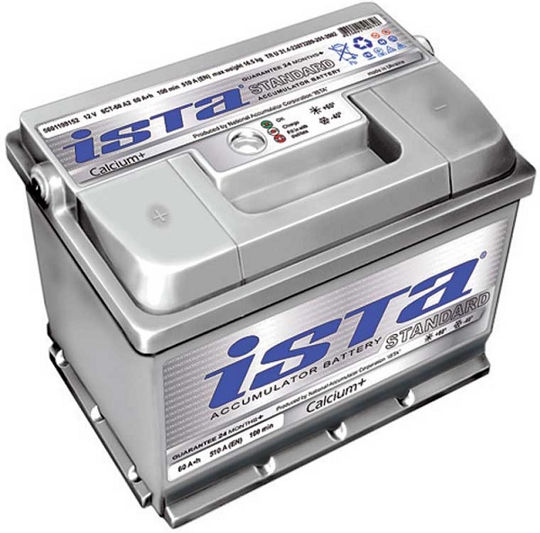 Аккумуляторная батарея Ista Аккумуляторная батарея Ista