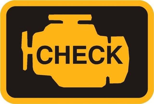 Лампа Check говорит о возможных поломках бк Лампа Check говорит о возможных поломках бк