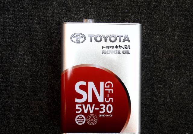 Моторная жидкость Toyota SN 5w30 GF-5 Моторная жидкость Toyota SN 5w30 GF-5