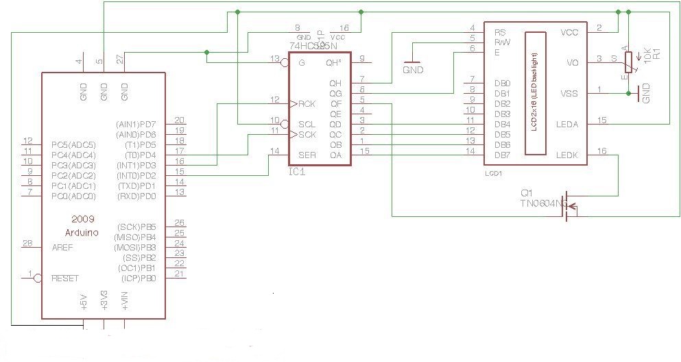 Схема для изготовления на микроконтроллере Arduino Схема для изготовления на микроконтроллере Arduino