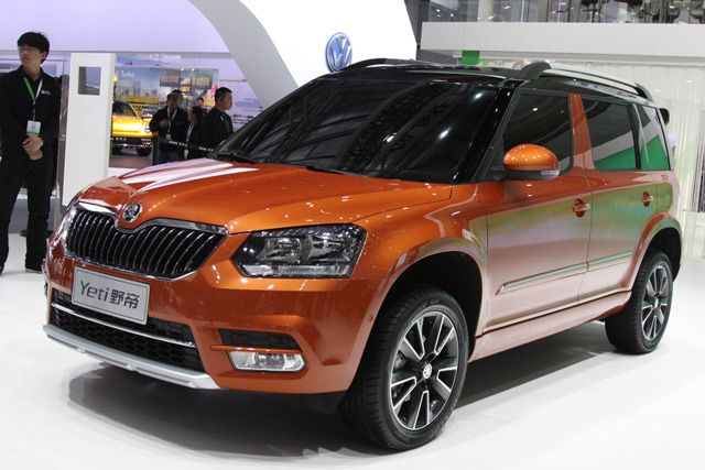 Внешний вид Skoda Yeti Внешний вид Skoda Yeti