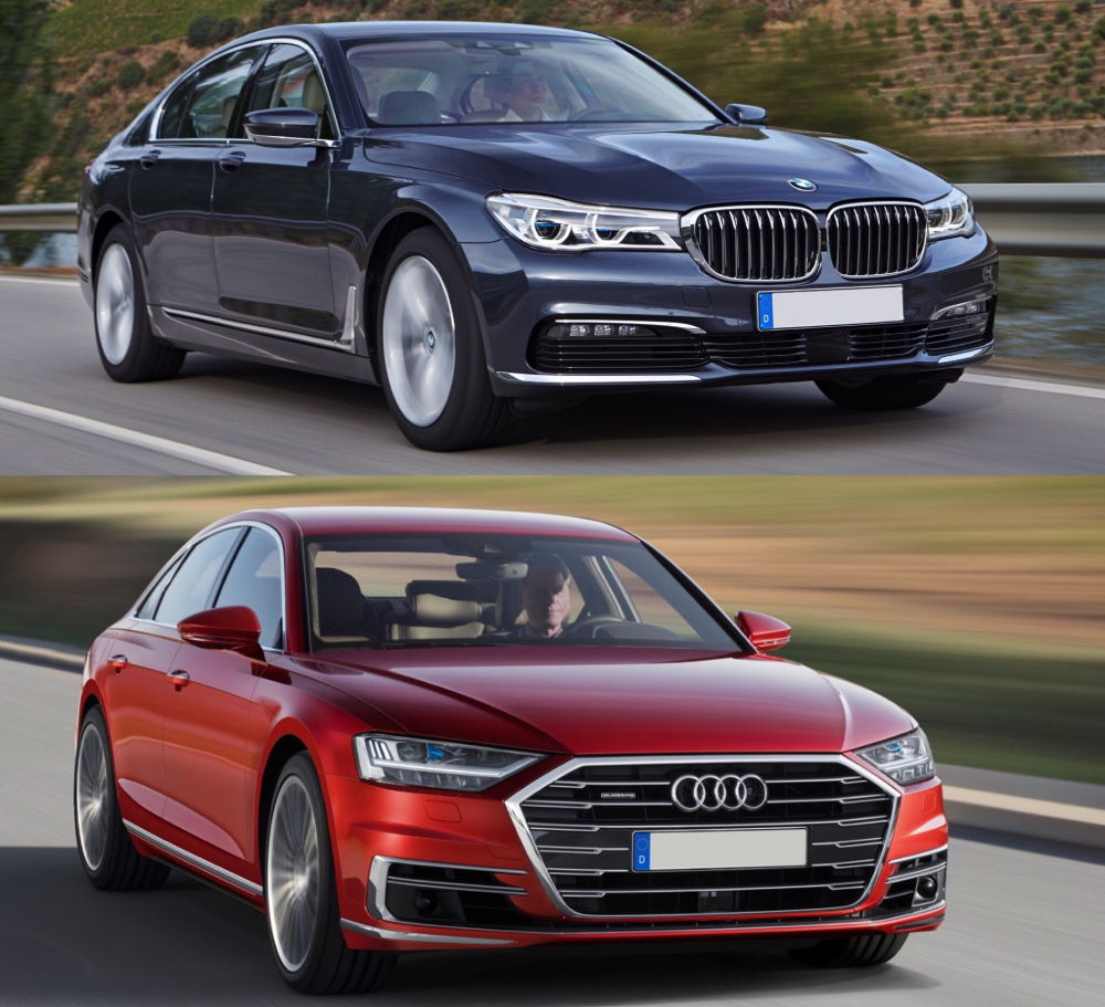 Audi А8 и BMW 7 Series Audi А8 и BMW 7 Series