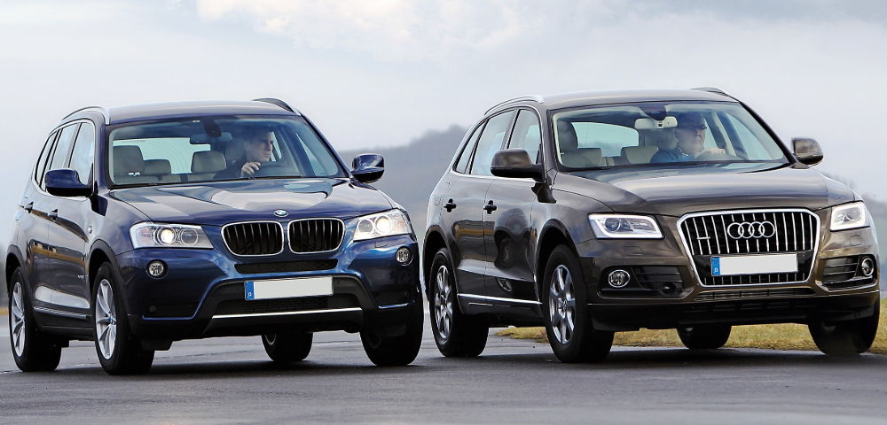 Audi Q5 и BMW X3 Audi Q5 и BMW X3