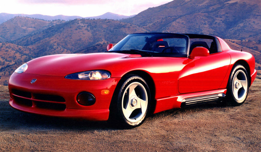 Dodge Viper GTS 1992 года Dodge Viper GTS 1992 года