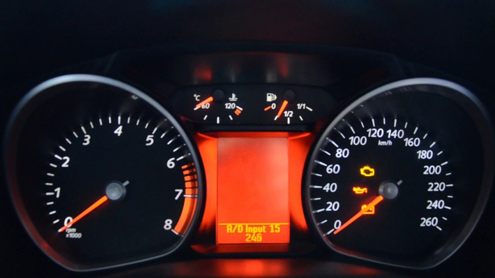 Панель приборов Ford Mondeo Ford Mondeo светящаяся панель приборов