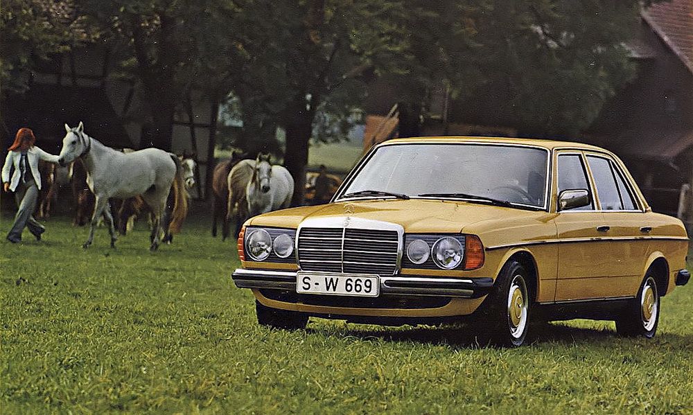 Mercedes-Benz E-Class W123 Автомобиль Mercedes-Benz W123