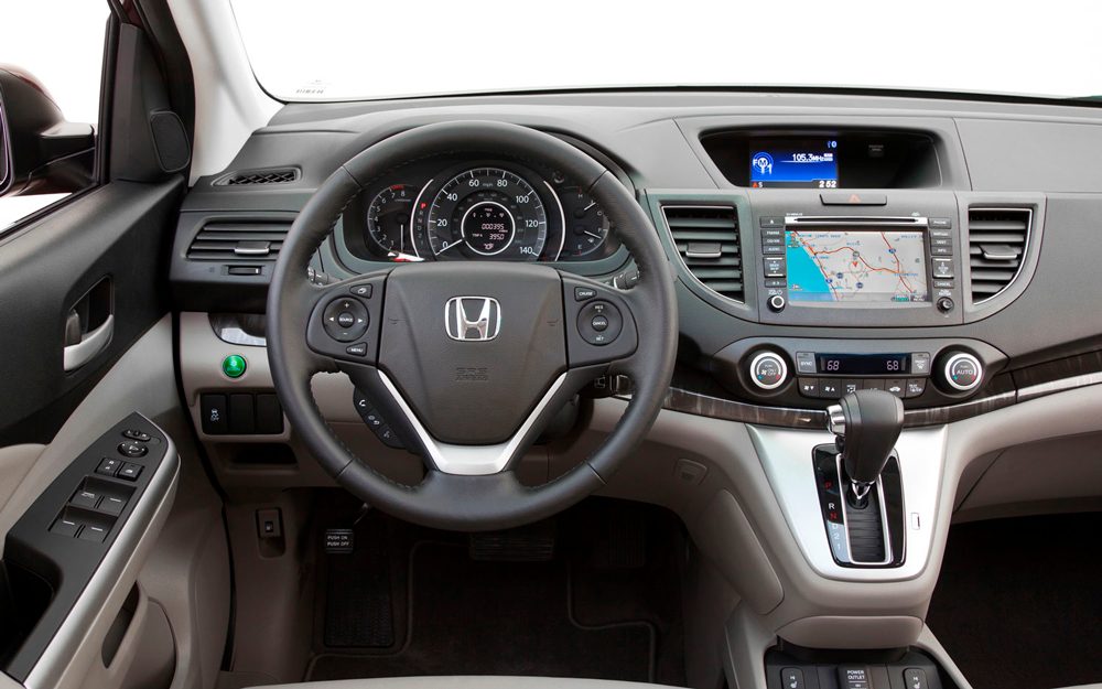Honda CR-V третьего поколения Салон автомобиля