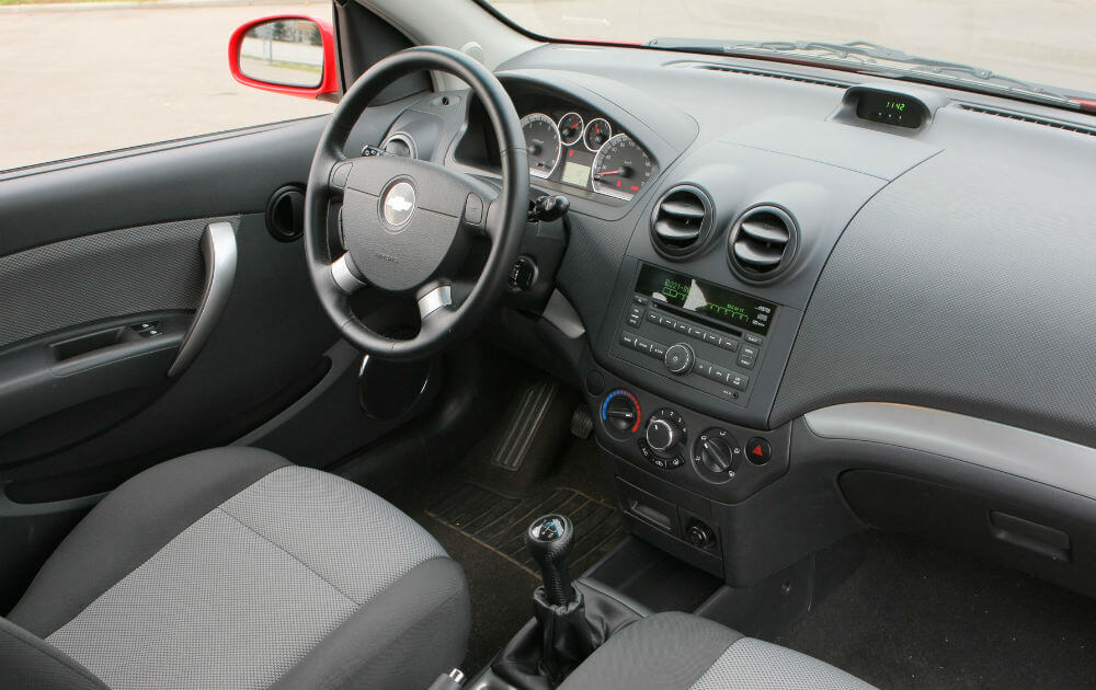 Салон автомобиля Chevrolet Aveo Салон автомобиля Chevrolet Aveo
