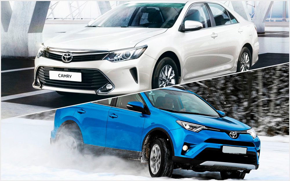 Седан Toyota Camry и кроссовер Toyota RAV4 Технические особенности