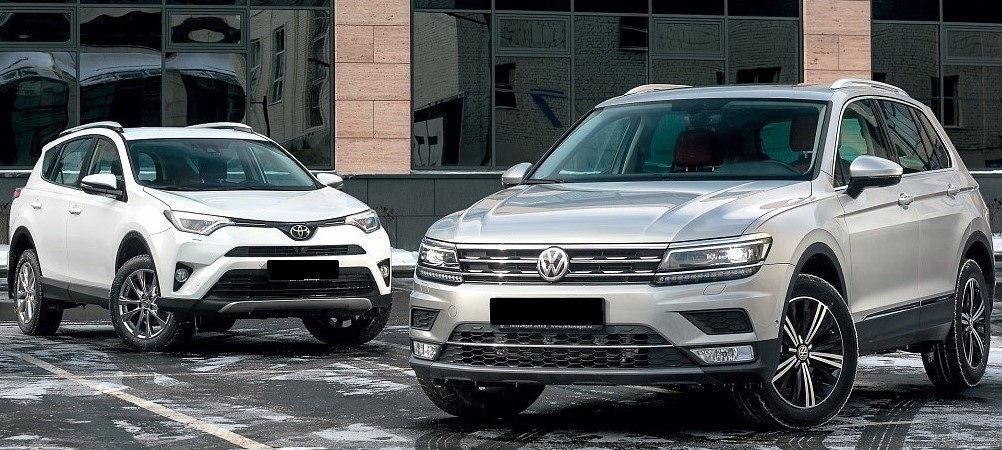 Tiguan vs RAV4 Tiguan vs RAV4
