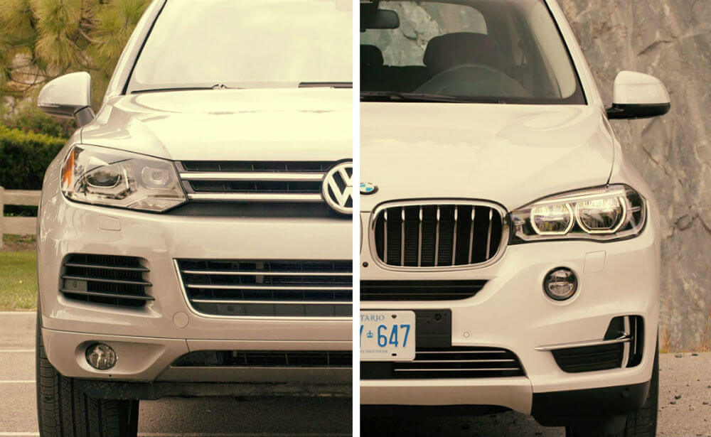Touareg и X5 Touareg и X5