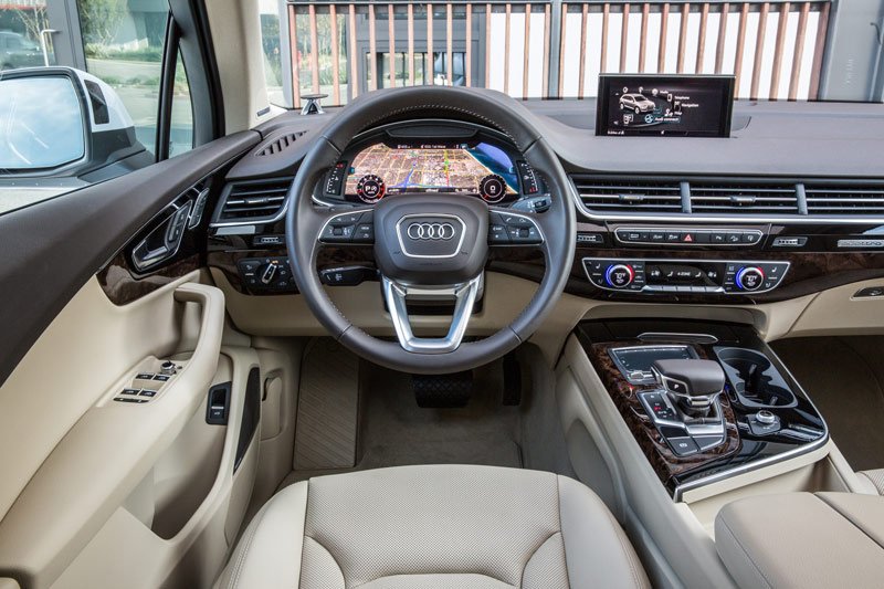 Оформление салона Audi Q7 Салон Audi Q7