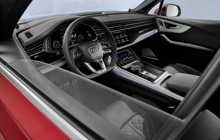 Интерьер Audi Q7 Audi Q7 внутри