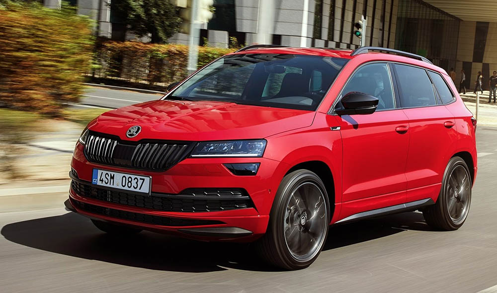Внешний вид Skoda Karoq Авто Skoda Karoq