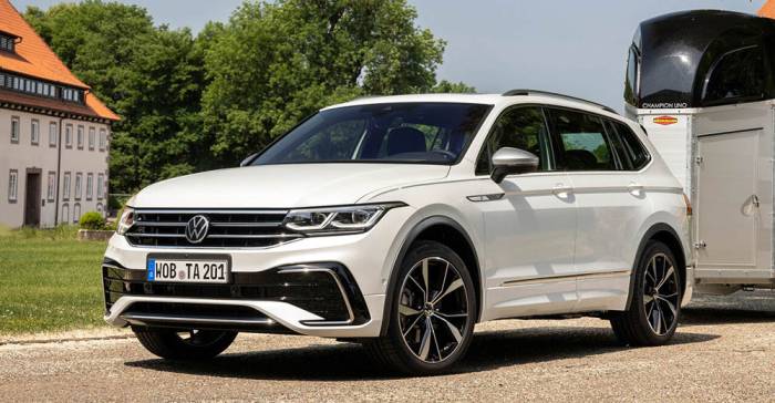 Внешний вид Volkswagen Tiguan Авто Volkswagen Tiguan