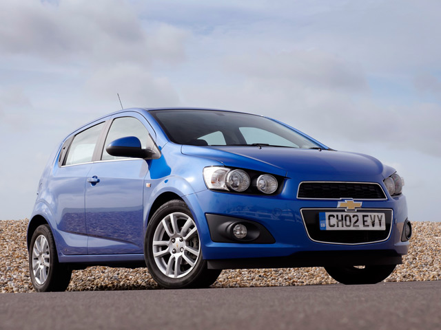 Автомобиль Chevrolet Aveo – хэтчбек с агрессивной внешностью