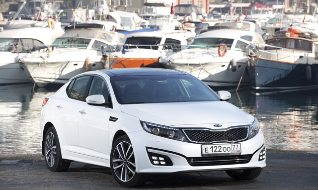 Автомобиль KIA Optima Автомобиль KIA Optima – типичный седан бизнес-класса