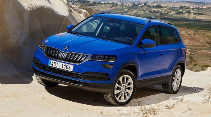 Внешний вид Skoda Karoq Автомобиль Skoda Karoq